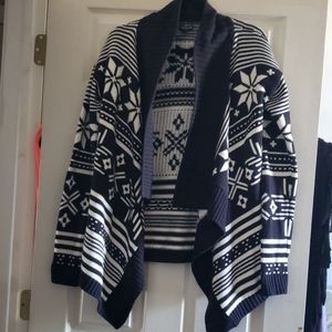 Women's Express Wool Cardigan Sweater Sz M